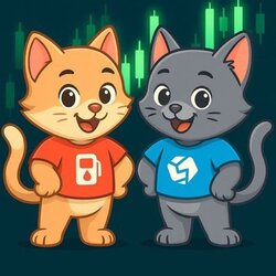 first StonFi on gas pumpLOGO