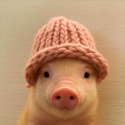 pig wif hatLOGO