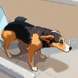 Pissing Dog FartsLOGO