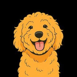 Samson the GoldendoodleLOGO